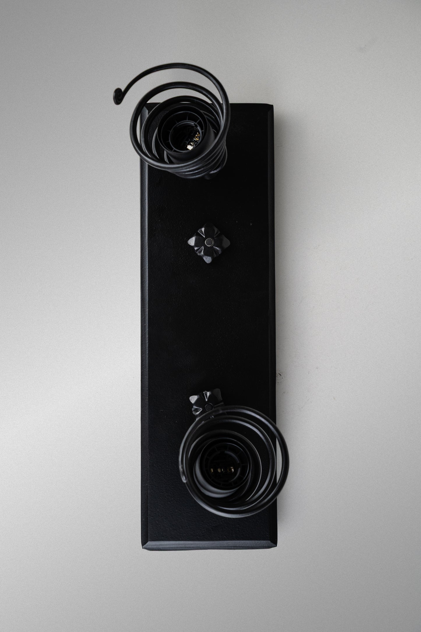 Geschmiedete Wandleuchte – Doppelversion