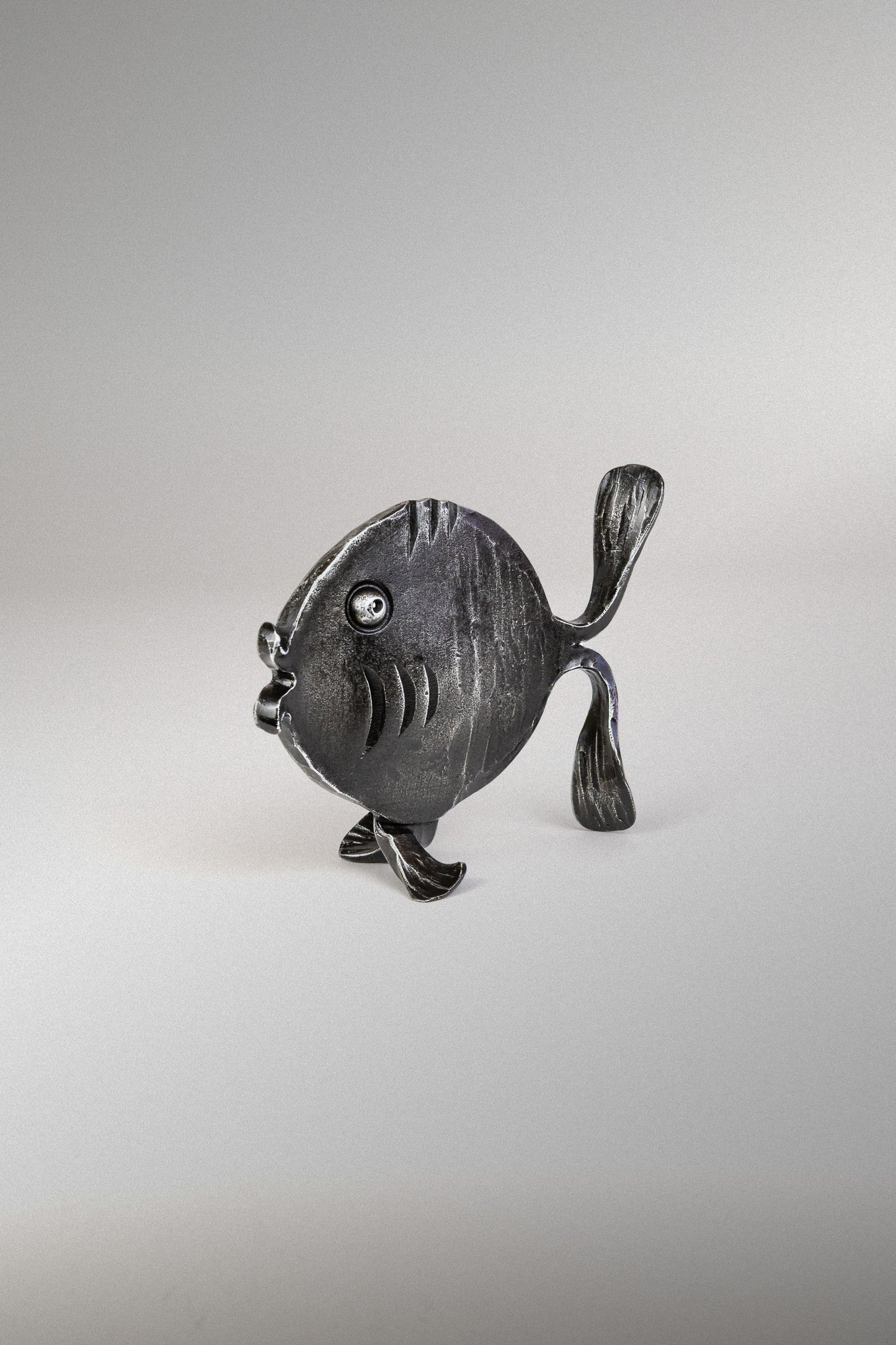 Handgeschmiedeter Fisch