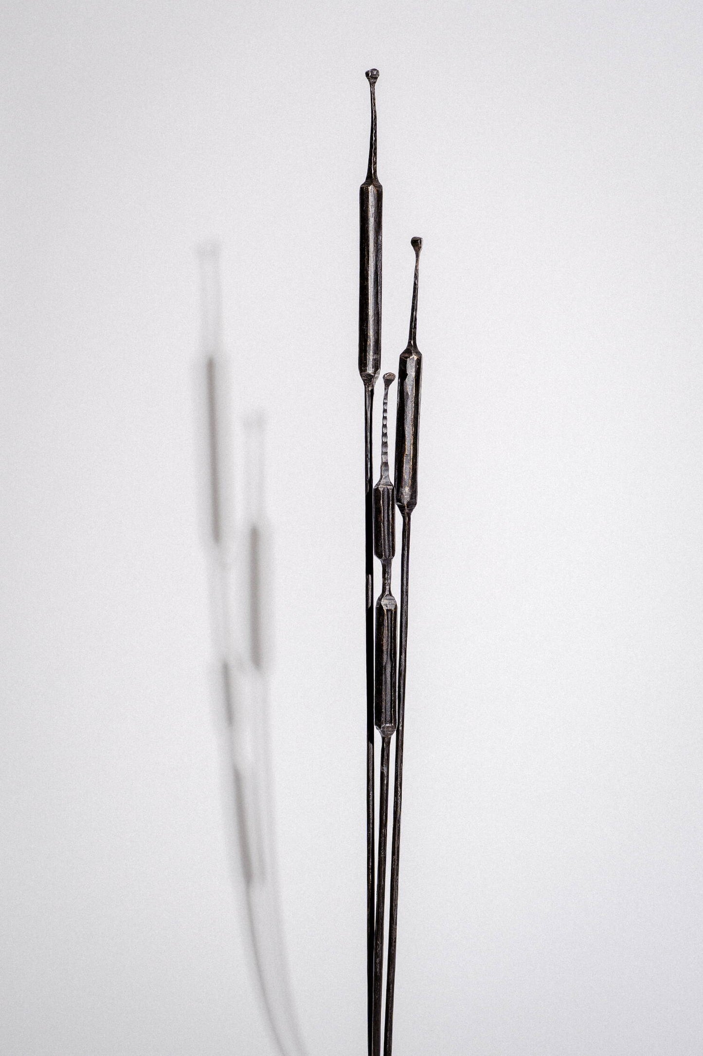 Geschmiedete Blume "Rohrkolben"