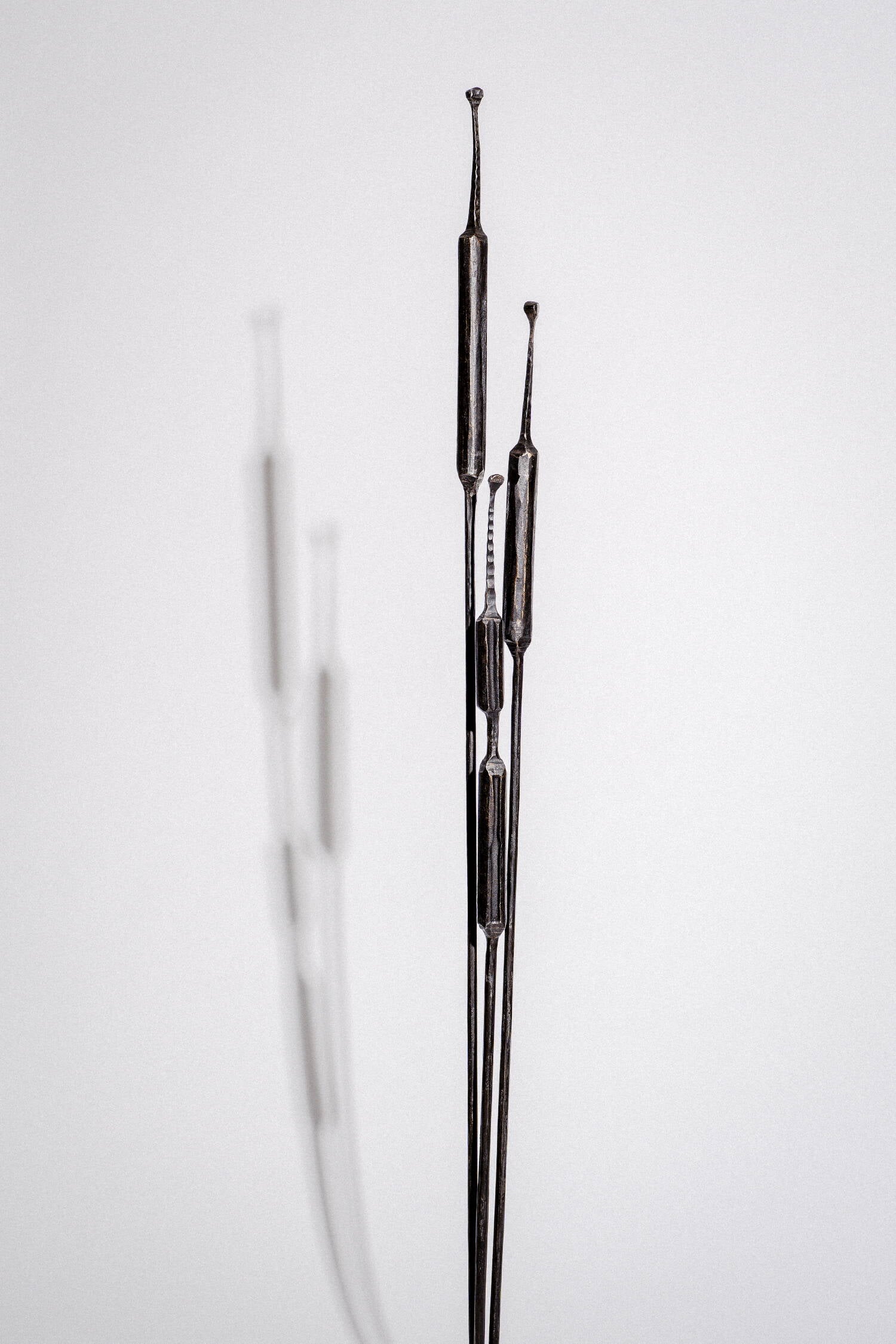 Geschmiedete Blume "Rohrkolben"