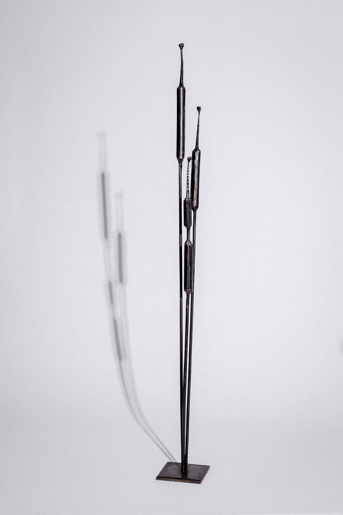 Geschmiedete Blume "Rohrkolben"