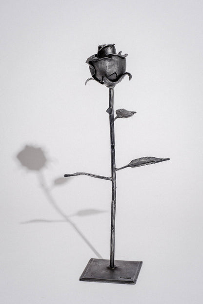 Geschmiedete Blume "Rose"