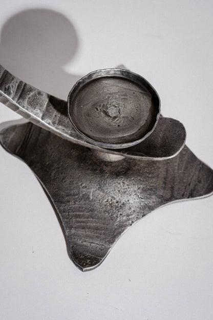 Geschmiedeter Kerzenständer "Mond"