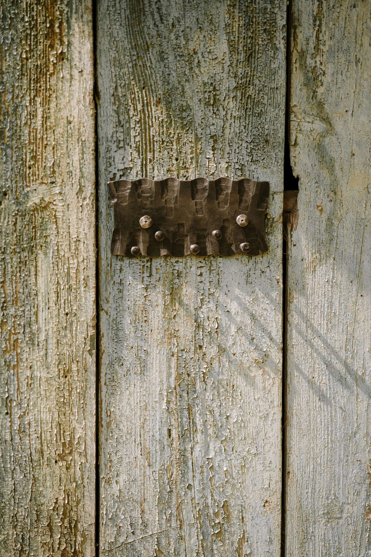 Geschmiedeter Wand-Schlüsselhalter IV.