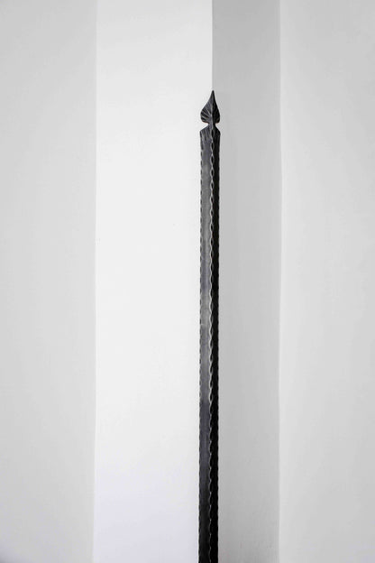 Geschmiedeter Wandschutz-Eckwinkel "Blatt“