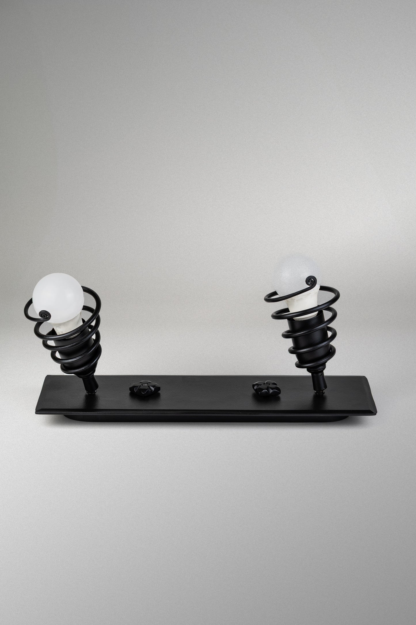 Geschmiedete Wandleuchte – Doppelversion