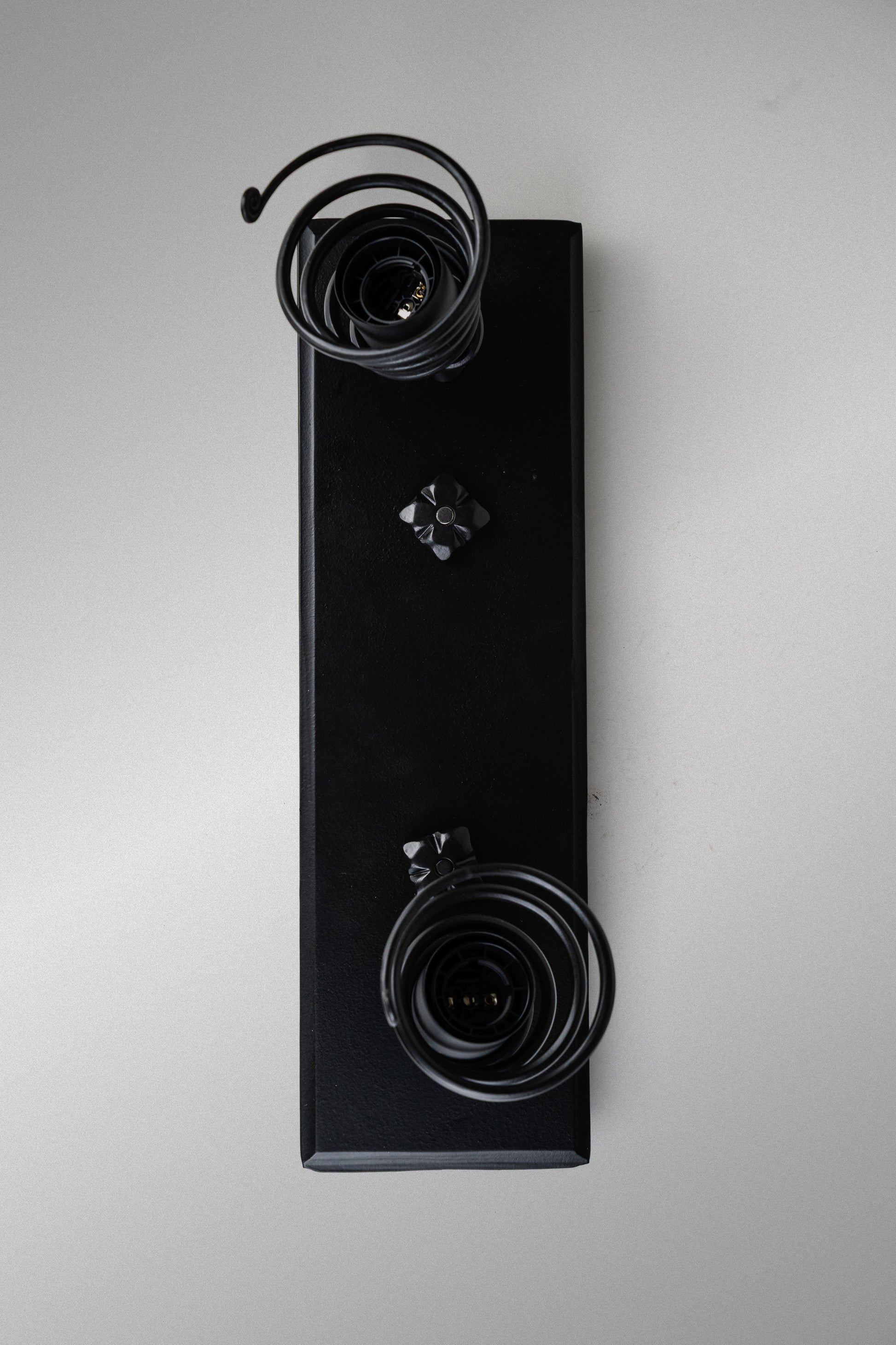 Geschmiedete Wandleuchte – Doppelversion