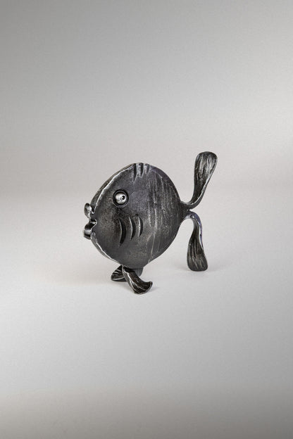 Handgeschmiedeter Fisch