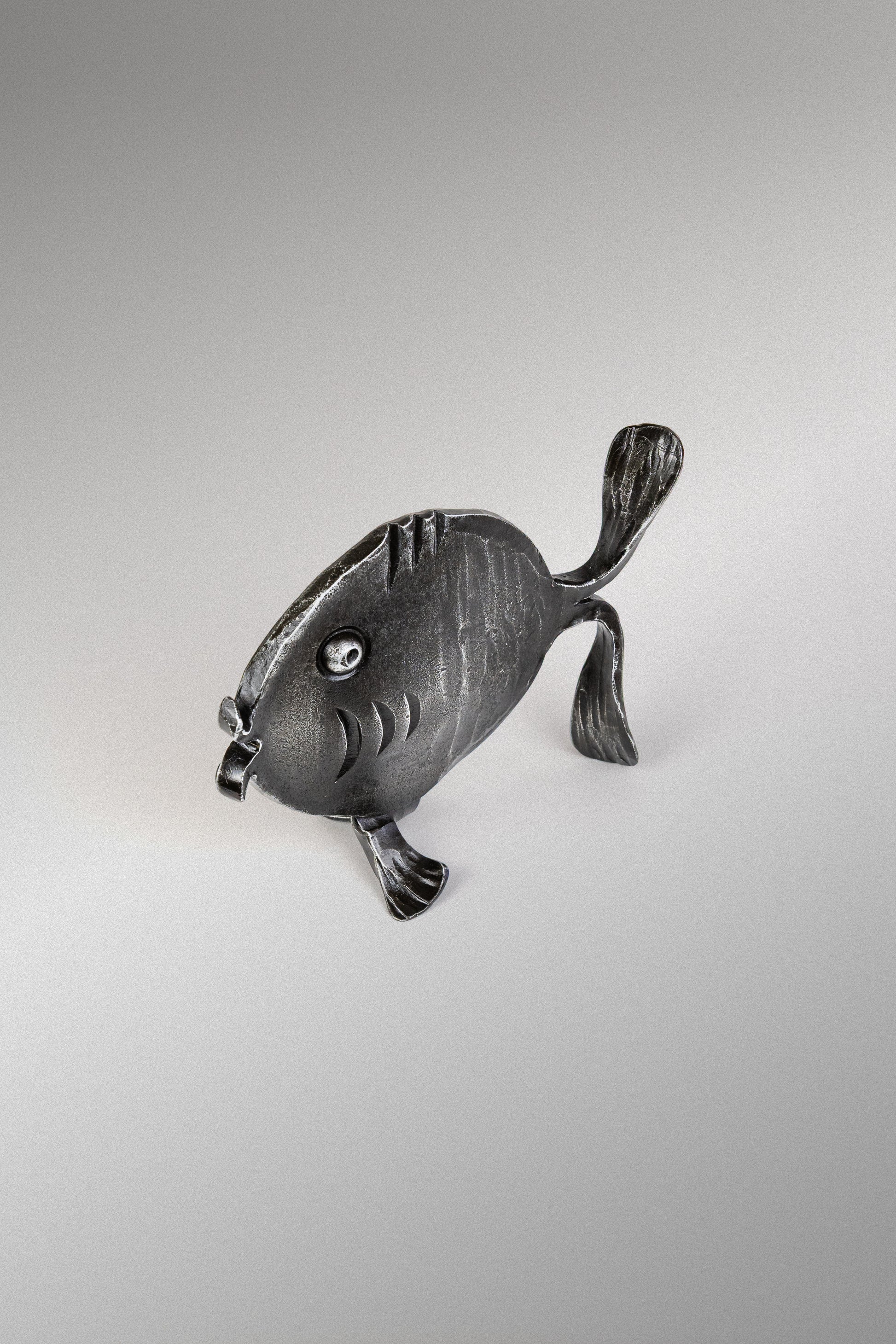 Handgeschmiedeter Fisch