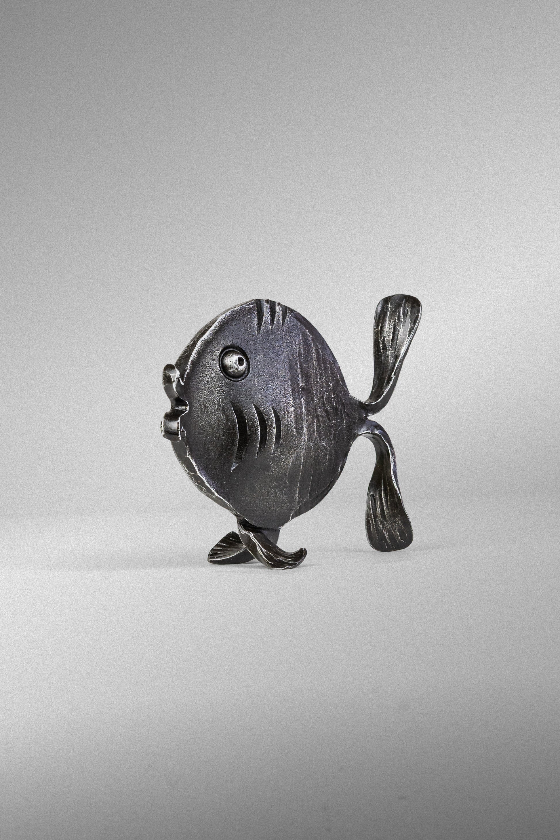 Handgeschmiedeter Fisch